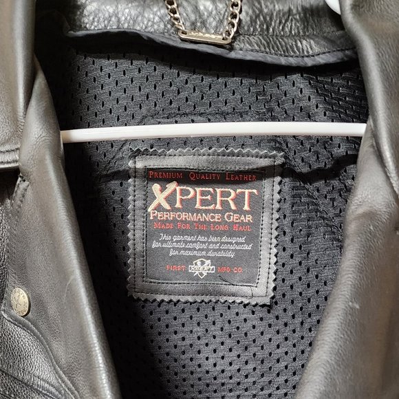 Men's XPERT Motorcycle Leather Jacket - Picture 2 of 6